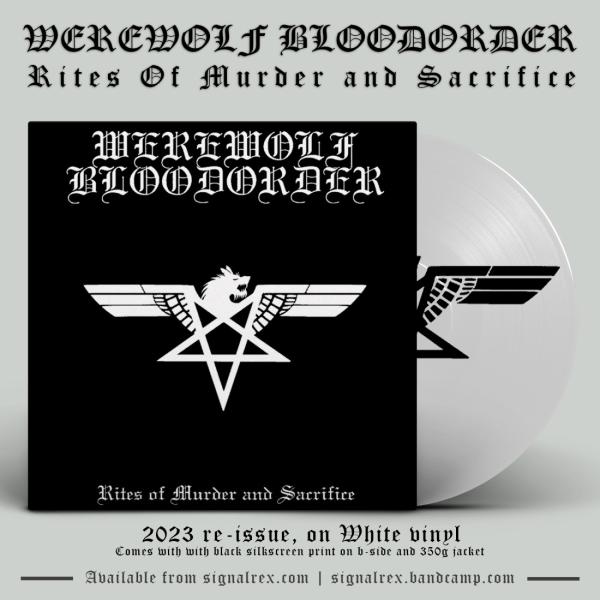 WEREWOLF BLOODORDER - Rites of Murder and Sacrifice - 12mLP
